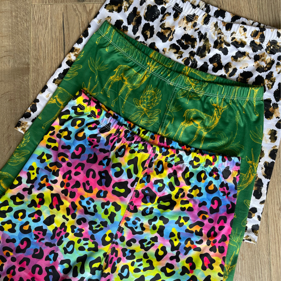 Green and Gold - Springbok Shorts
